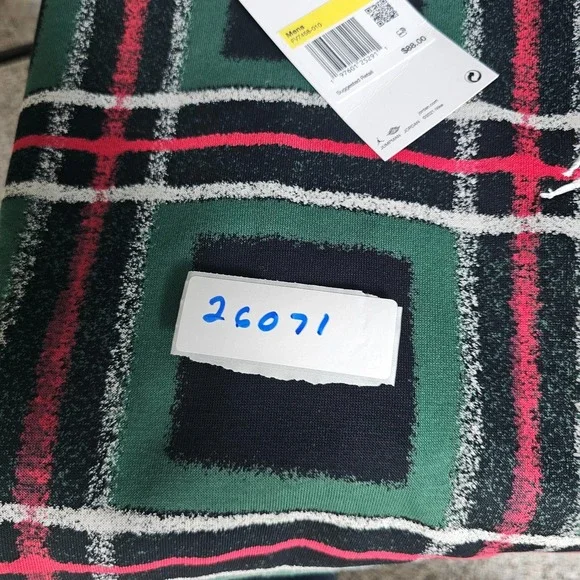 FV7458 Nike Air Jordan Essentials Men's Fleece Pullover Hoodie Plaid Size Small - Picture 9 of 9